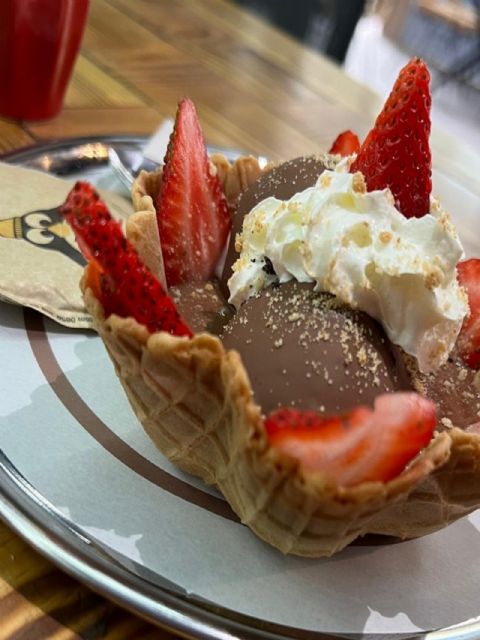 Cornet chocolate