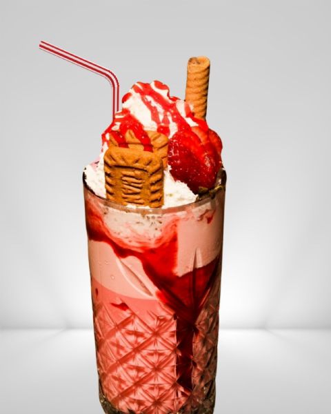Çilekli Milkshake